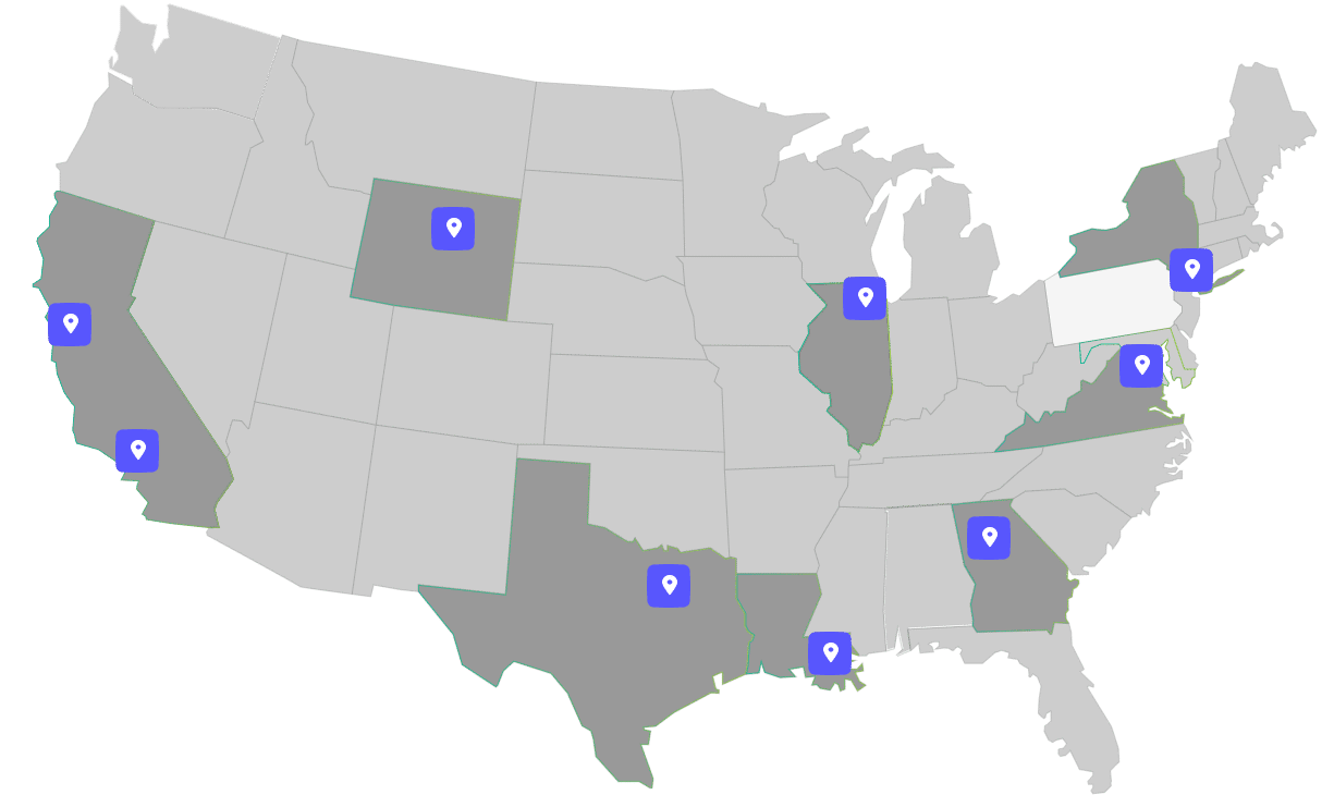 DR Locations Map